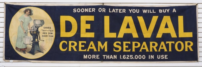 DeLaval Cream Separator banner