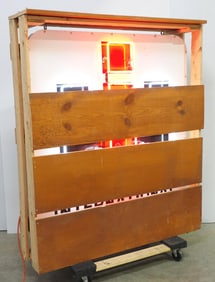 International Harvester 'IH' logo neon sign