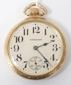 Studebaker 21J pocket watch