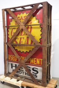 Case Dealer Gold Seal Used Equipment dealer sign