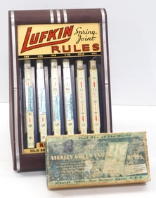 Lufkin Rules country store display case