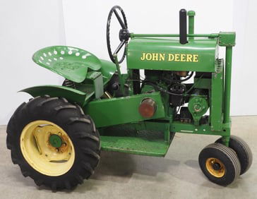 Custom unstyled John Deere scale model