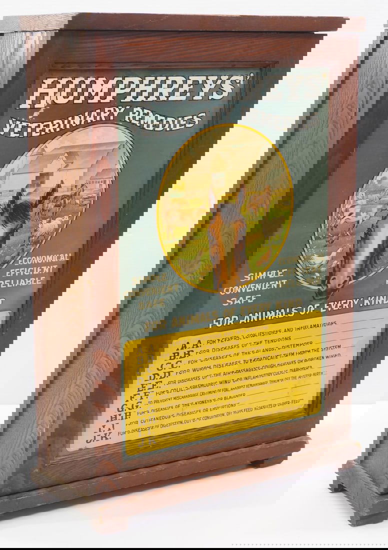 Humphrey's Veterinary Remedies vet cabinet (1 of 3)