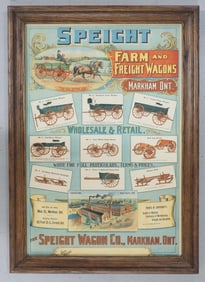 Speight Farm & Freight Wagons lithograph
