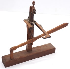 Salesman sample harness sewing machine