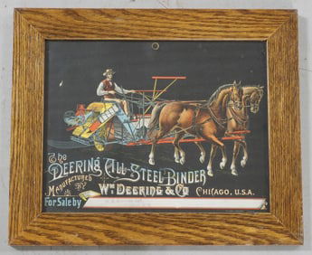 The Deering All-Steel Binder lithograph
