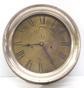 Allis Chalmers key wind clock