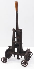 A.W. Miller cast iron mortising machine