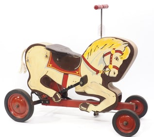 Child's pedal horse