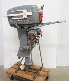 Montgomery Wards Sea King 25hp boat motor