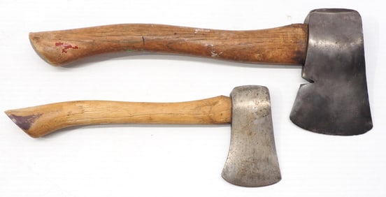 (2) Small hatchets