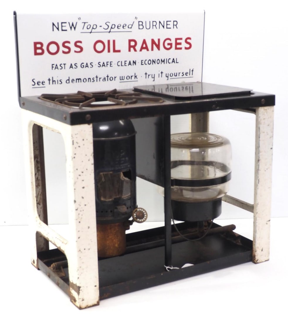 Store display for Boss Oil Ranges (1 of 3)