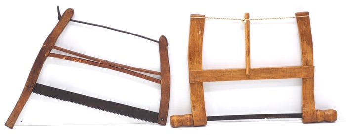 (2) Buck saws