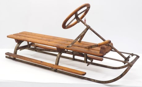 Fridtjof Nansen wooden sled