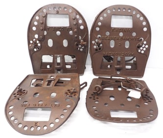 (4) Cast iron horse muck shoes