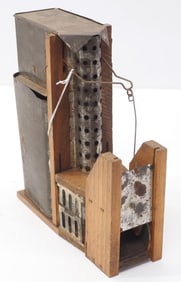 Early wood & tin Capito Original mouse trap