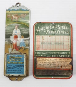 (2) Wall-mount match holders