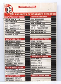 Big H Feeds feed price sign