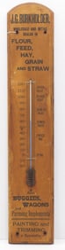 J.G. Burkholder Dealer thermometer