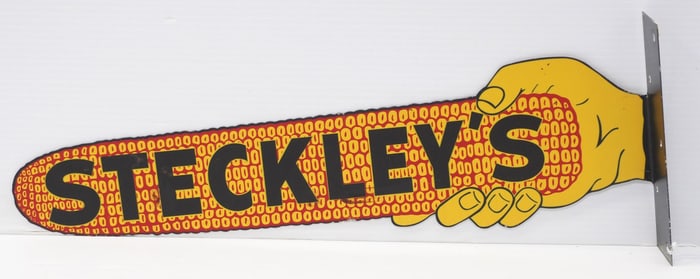 Steckley's flanged sign