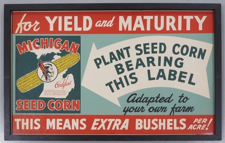 Michigan Hybrid Seed Corn advertisement