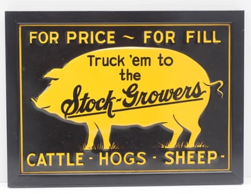 Stock-Growers sign