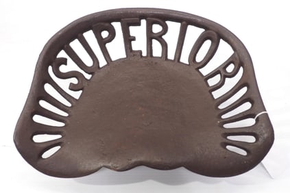 Superior cast iron seat