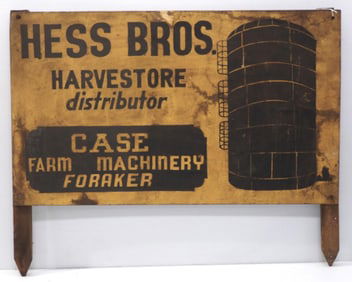 Hess Bros Harvestore sign