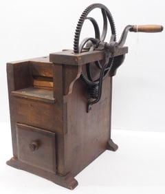 Ames Plow Co. hand-crank horseradish grinder
