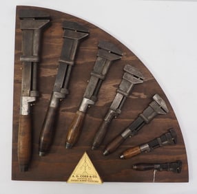 A.G. Coes & Co. Patent Screw Wrench display
