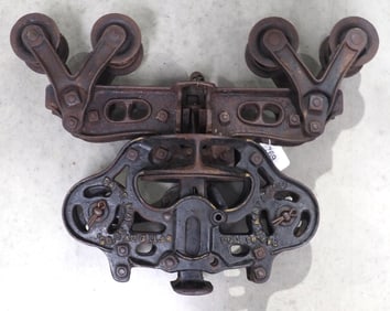 Milwaukee Hay Tool Co. steel track sling carrier