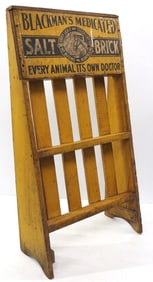 Blackman's wooden store product display