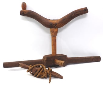 (2) Early wooden shock ties