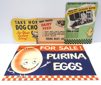 (4) Purina advertisements