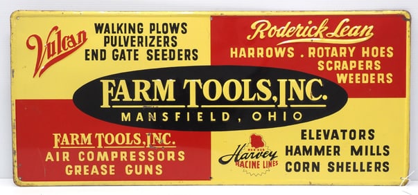 Farm Tools Inc. sign