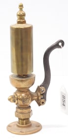Brass 1-chime steam whistle