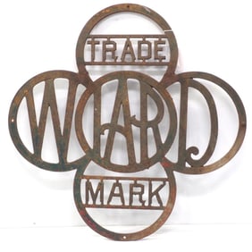 Wiard Plow Co. trademark sign
