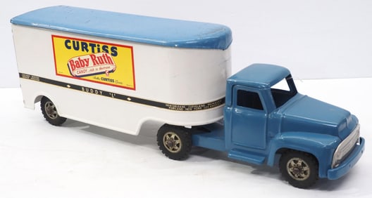 Buddy L pressed steel delivery truck