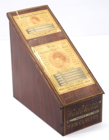 Country store tin countertop container