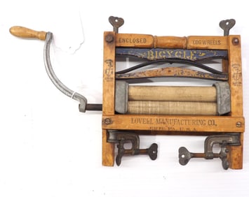 Small Bicycle wringer by Lovell Mfg. Co.