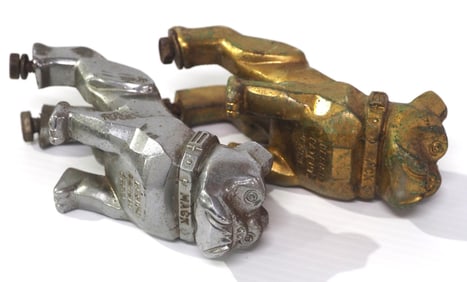 (2) Mack hood ornaments