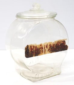 Planters Peanut country store glass canister