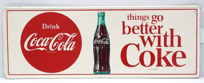 Things Go Better With Coke sign