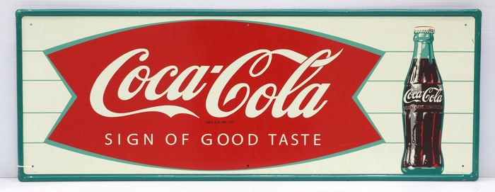 Coca Cola Sign of Good Taste sign