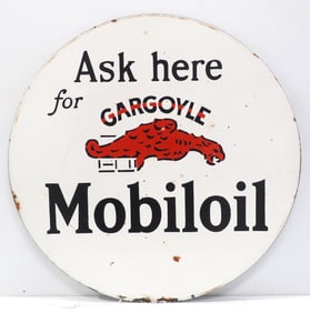 Gargoyle Mobiloil sign