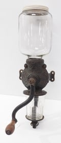 Arcade Crystal cast iron wall-mount coffee grinder