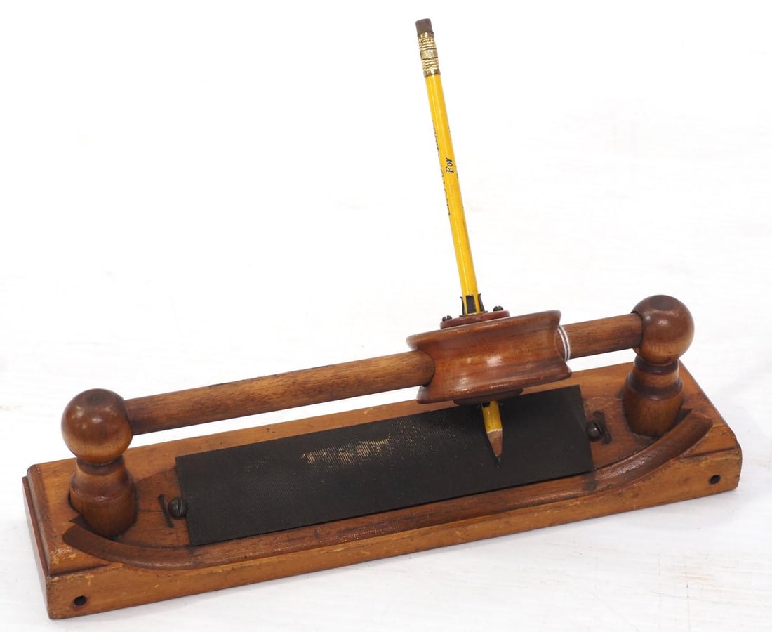 Early wooden pencil sharpener (1 of 2)