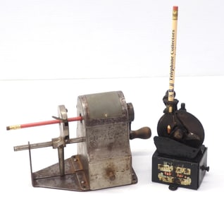 (2) Unusual pencil sharpeners