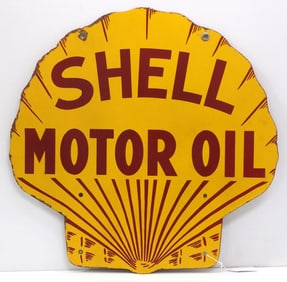Shell Motor Oil sign