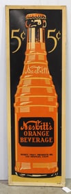 Nesbitt's Orange Beverage self-framed sign
